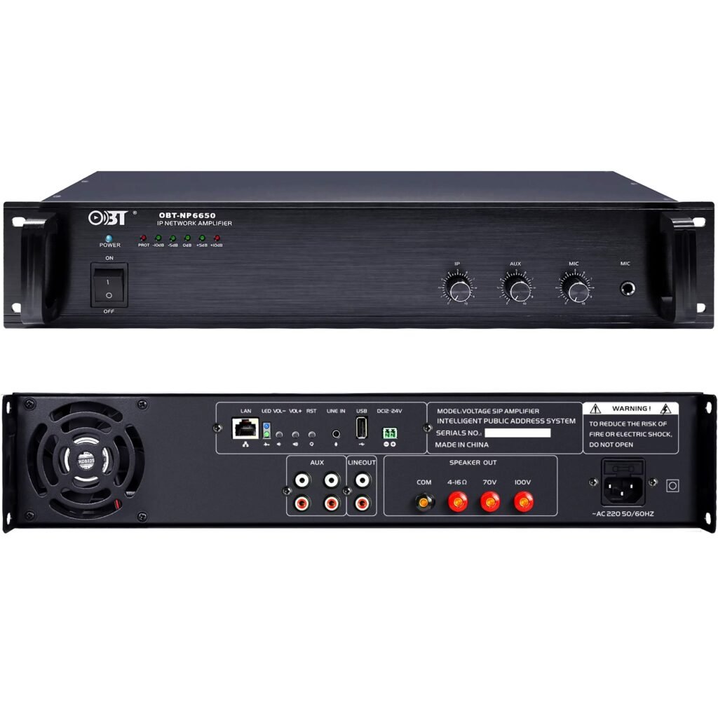 SIP Power AMP เครื่องขยายเสียงไอพี